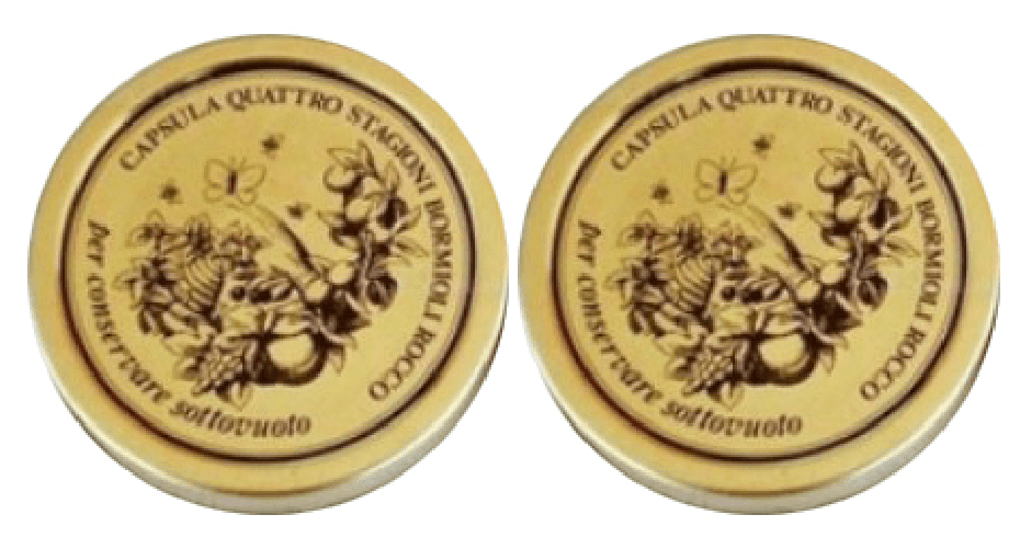 Tappo X Vasi In Vetro 70 Mm 2 Pezzi (250 500 Ml) Made In Italy