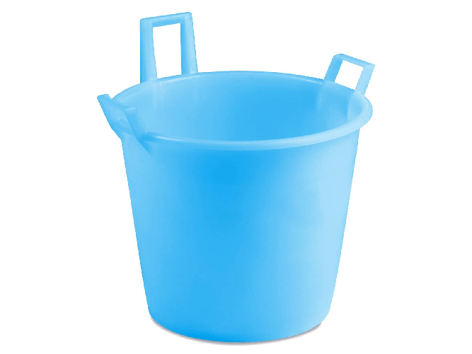 Mastello 3m Politene Cm 65 100 Litri Azzurro Assortiti Stefanplast