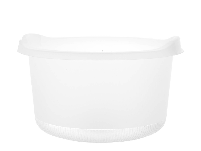 Bacinella Tonda Newstyle 10 Litri Bianco Gio Style