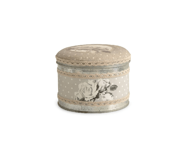 Scatola Zinco Chelsea tondo 13xh10 1010 Home