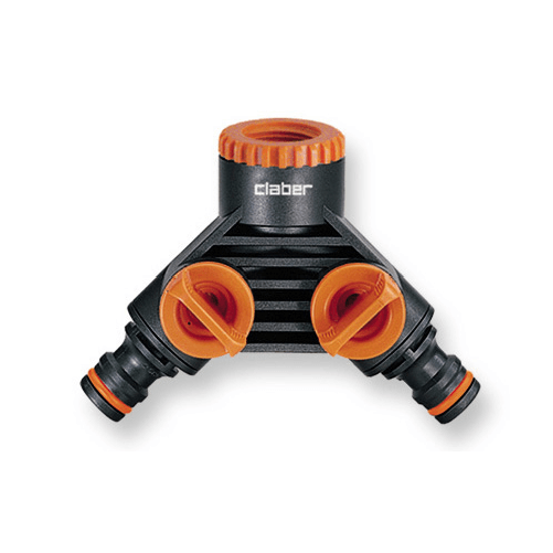 Claber Presa Rubinetto 2 Vie 8599