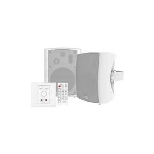 Vision TC3-AMPSP-1800 altoparlante 3-vie Bianco Cablato 50 W (VISION Professional TC3-AMP 2 x 25w RMS Digital Amplifier Vision TC3-AMP+SP-1800 altopar