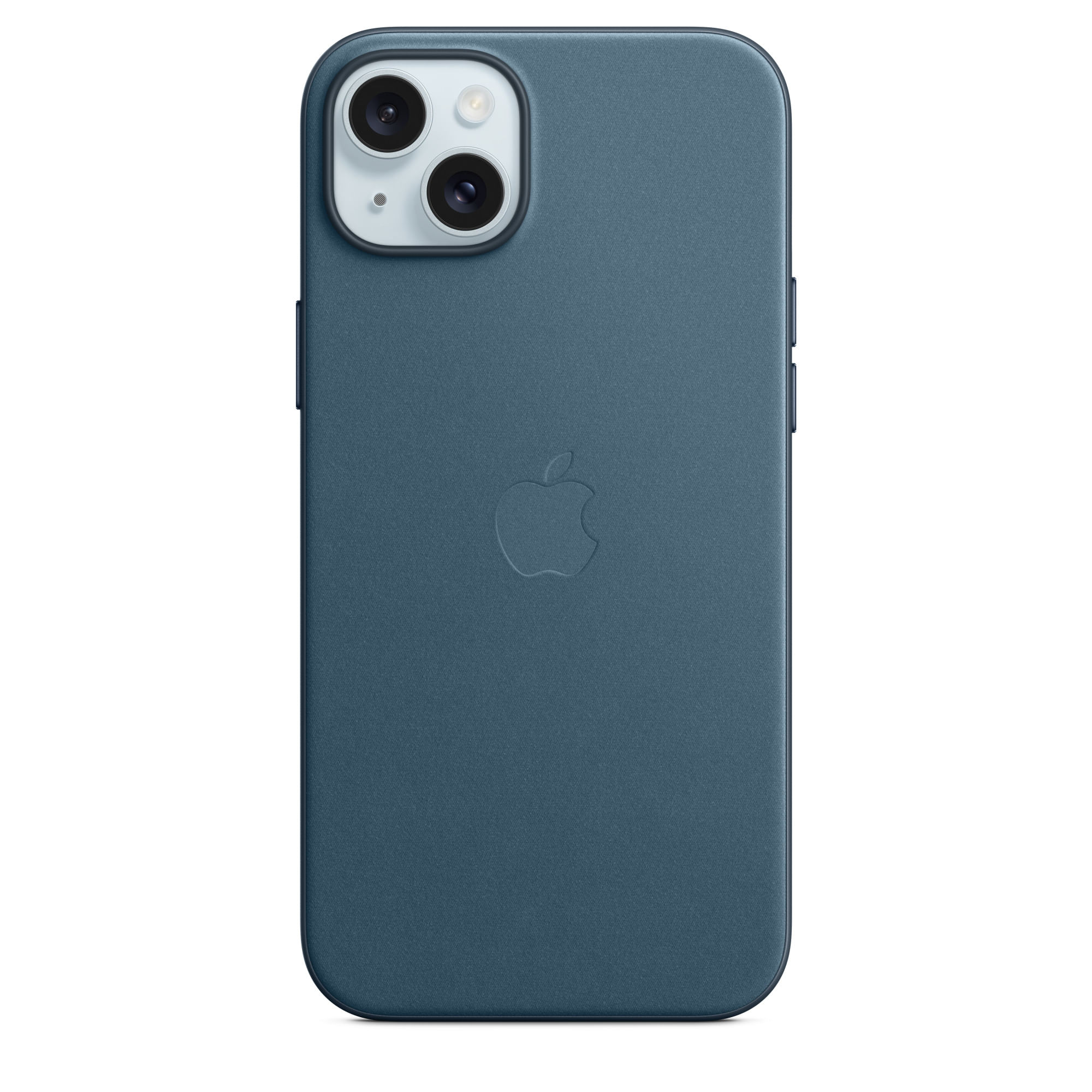 Apple Custodia MagSafe in tessuto Finewoven per iPhone 15 Plus - Blu Pacifico (Apple - Back cover for mobile phone - Mag Apple Custodia MagSafe in tes