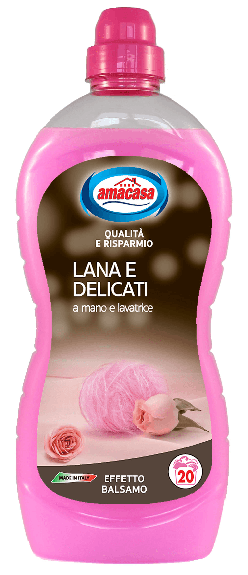 Amacasa Bucato A Mano E Lavatrice 1000 Ml. Lana/Delicato