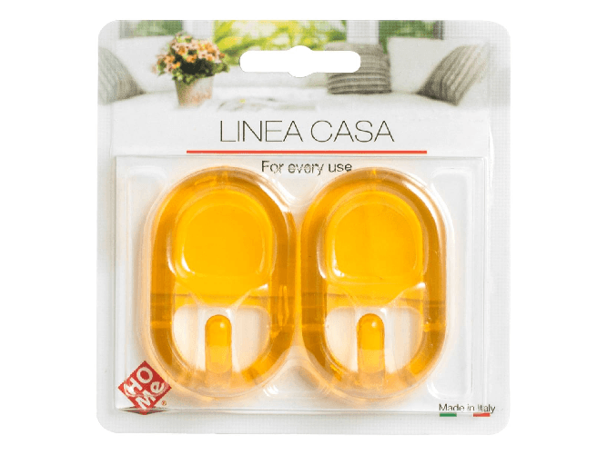 Confezione 2 Ganci Grandi Adesivi Art 7730 Home