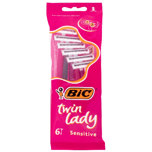 Bic Radi E Getta Lady 6 Pezzi Twin 2 Lame