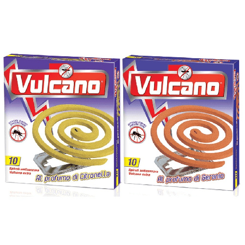 Vulcano Spirali Zanzare 10 Pezzi FRAGRANZA MISTA