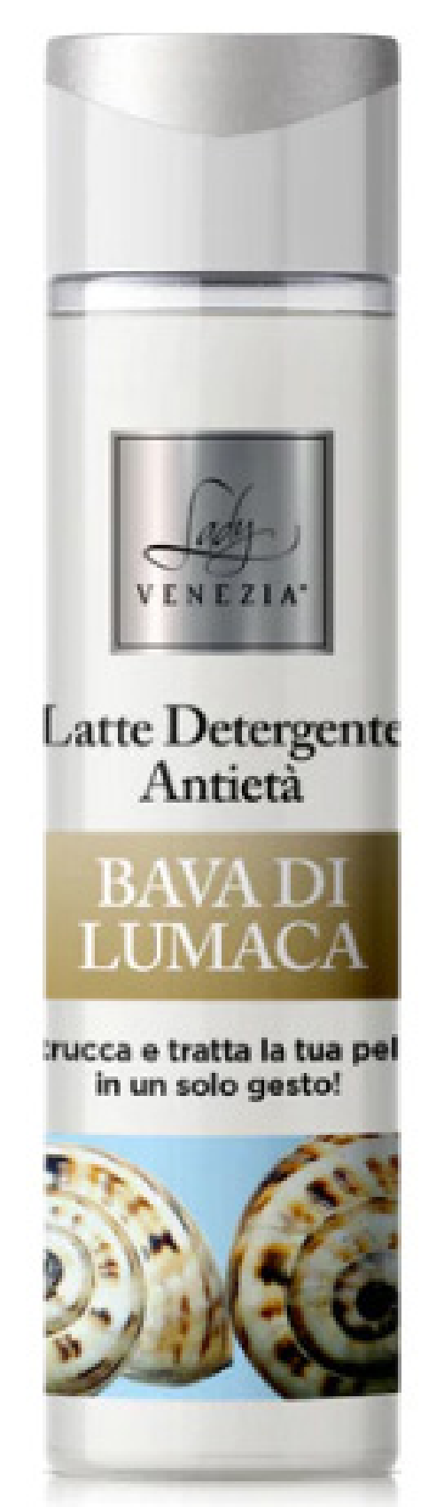 Lady Venezia Viso Latte 250 Ml. Antieta' Bava Di Lumaca Made In Italy