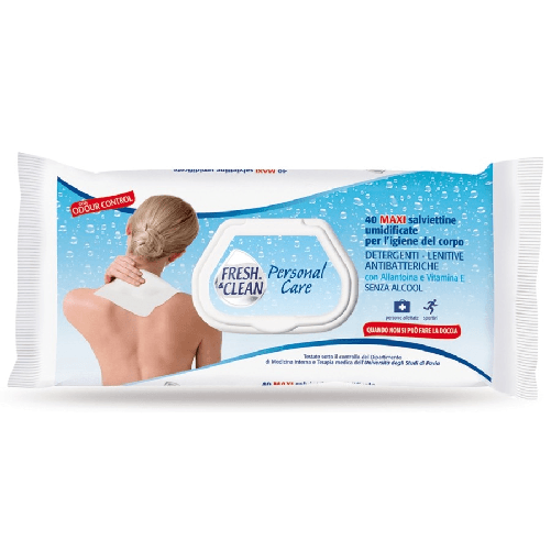 Salviette Milleusi 40 Fresh & Clean Corpo Maxi