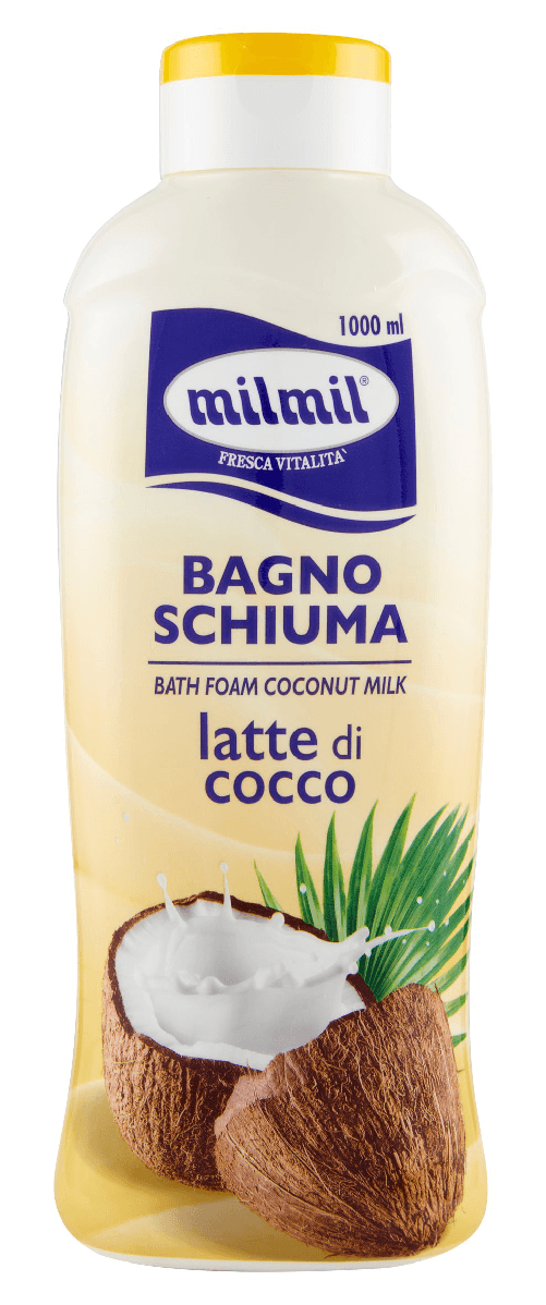 Mil Mil Bagno 1000 Ml. Latte Di Cocco