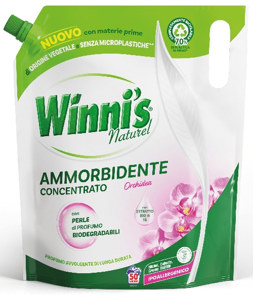Winni'S Ammorbidente Sacco 50 Misurini Orchidea Made In Italy