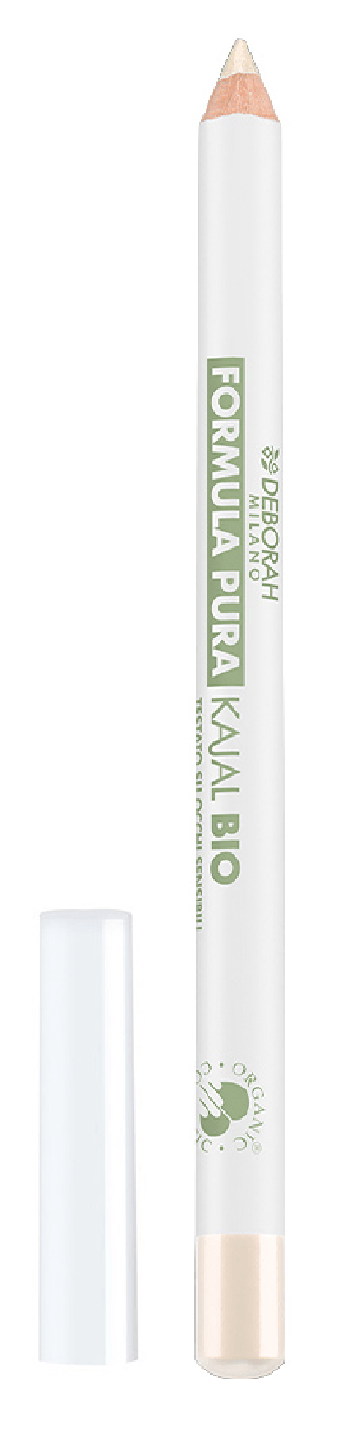 Deborah Matita Occhi Puro 0% Kajal Bio 04 White Made In Italy