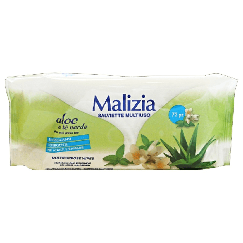 Salviette Milleusi 72 Malizia Aloe