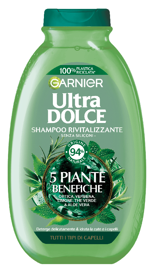 Ultradolce Garnier Shampoo 250 Ml. 5 Piante
