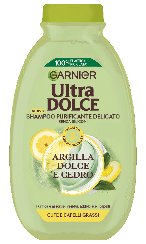 Ultradolce Garnier Shampoo 250 Ml. Argilla Dolce E C