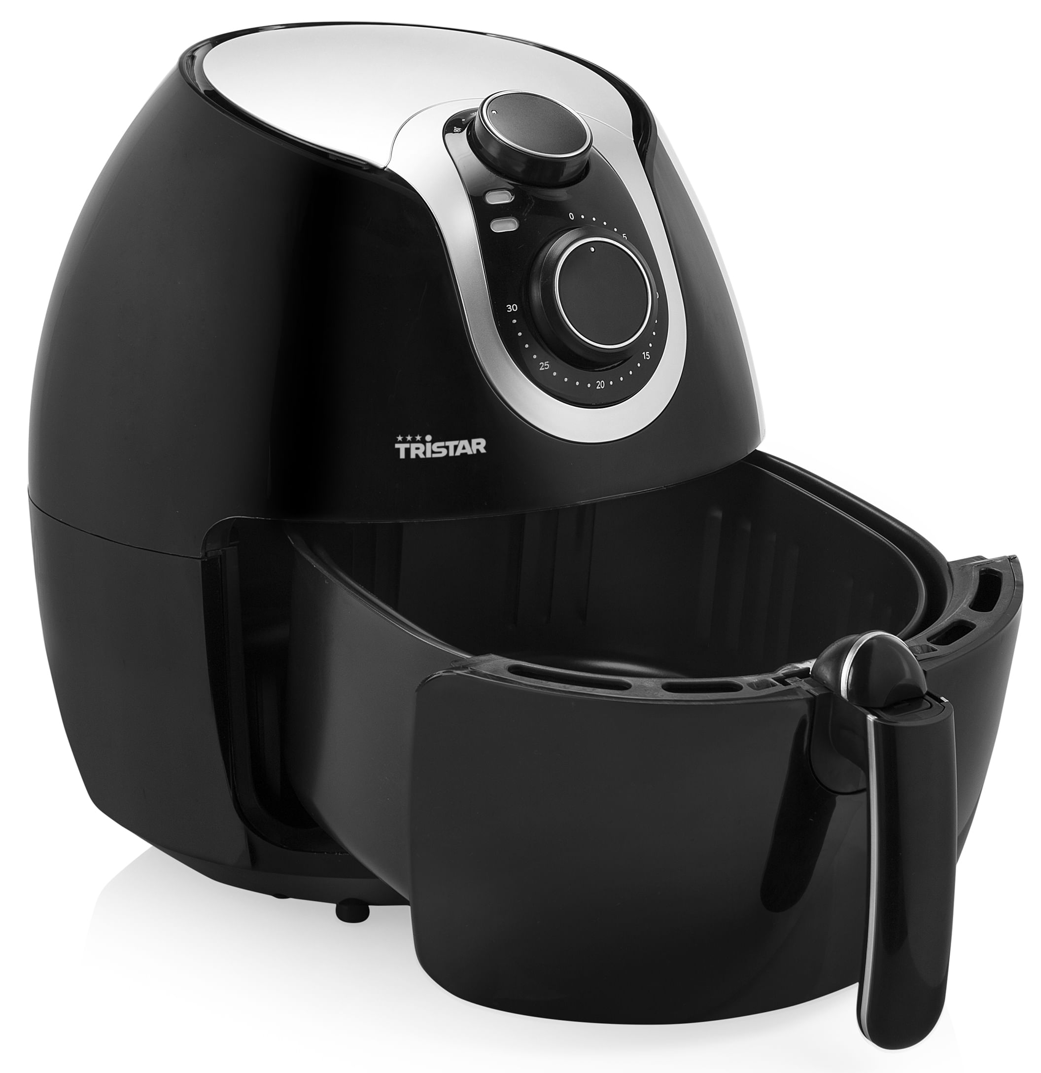 Tristar Friggitrice Elettrica Ad Aria Xxl Lt 5, Plastica, Nero E Argento Tristar FR-6996 Crispy Fryer XXL