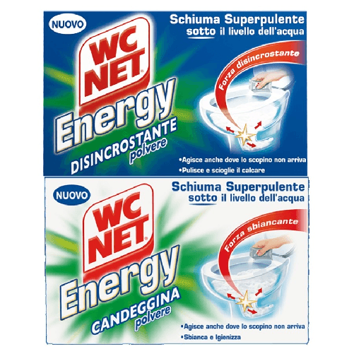 Wc Net Energy Bagno Polvere Con Candeggina (FRAGRANZA MISTA)