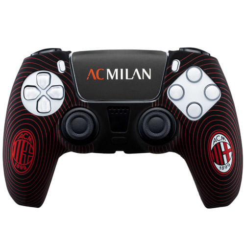 Qubick Cover Gamepad per PlayStation 5 Ac Milan (ps5) Qubick Controller Skin AC Milan (PS5)