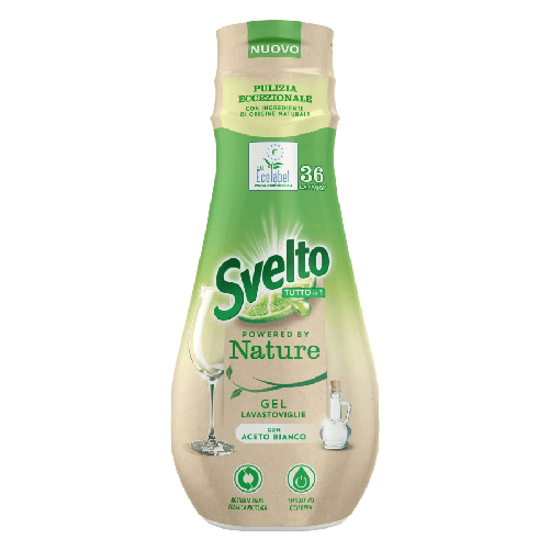 Svelto Gel Lavastoviglie 640 Ml. Nature Aceto