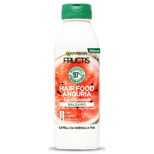 Garnier Balsamo Per Capelli Fructis Hair Food Anguria, 350 Ml