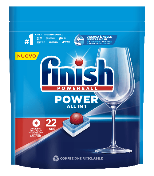 Finish Tabs Lavastoviglie 22 Pz. All In 1 Classico