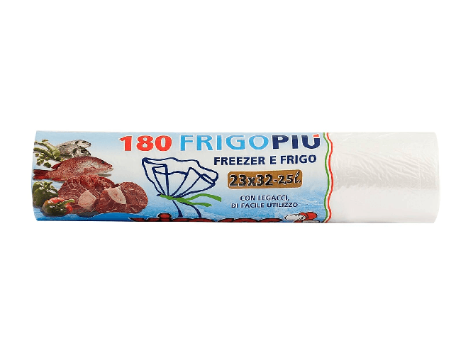 Rotolo 180 Sacchi Frigopiu' 23x32 cm Virosac