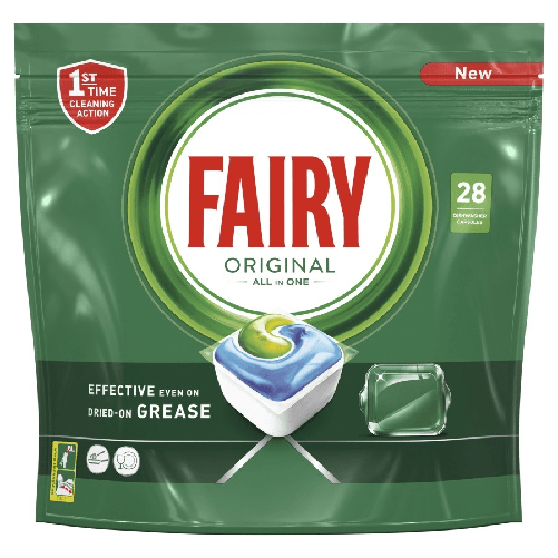 Fairy Tabs Lavastoviglie 28 Pezzi All In One Classico