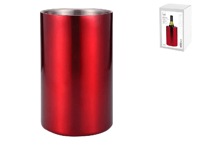 Rinfrescatore Rigid Inox Rosso H&H