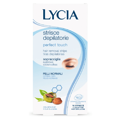 Lycia Strisce Depilatorie Sopracciglia 16 Pezzi