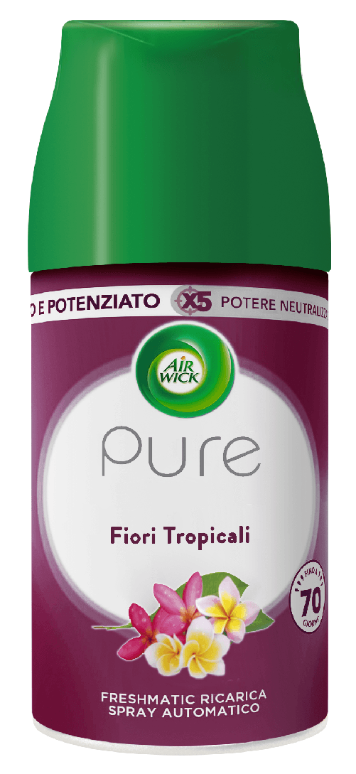 Air Wick Freshmatic Profumatore Elettrico Ricarica 250 Ml. Pure Fiori Made In Italy