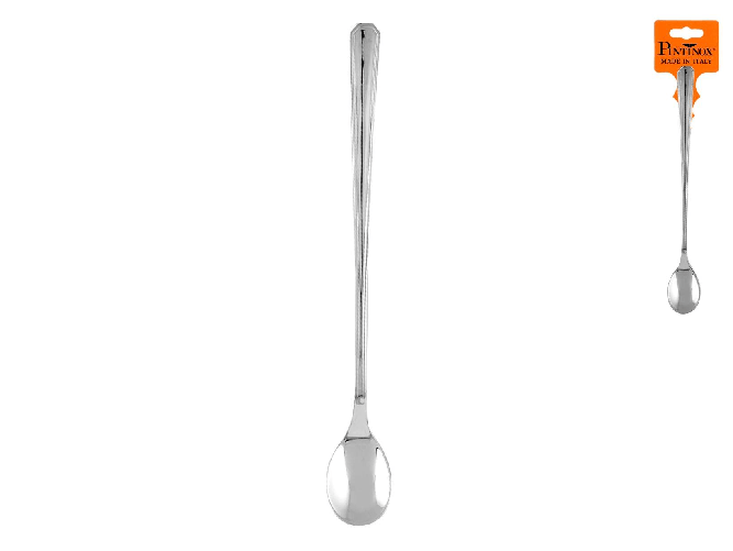 Confezione 6 Cucchiaini bibita Inox America Grigio Pinti Inox