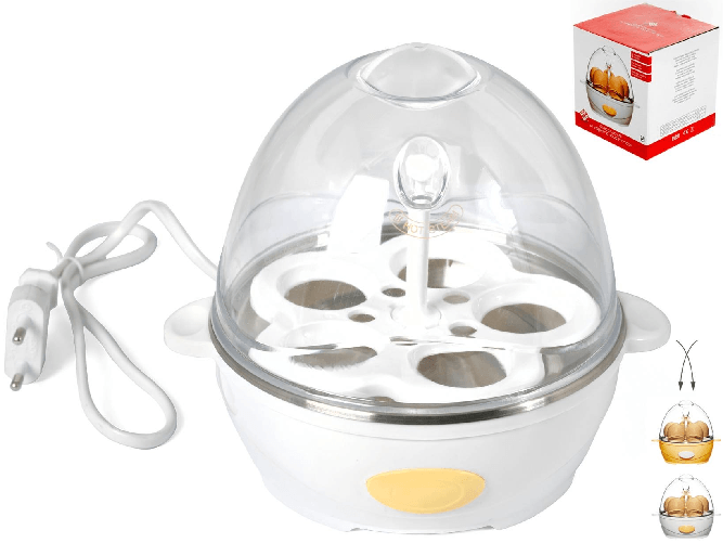 Cuociuova Vapore Elettrico Assortiti Home (COLORI E FANTASIA MISTA)