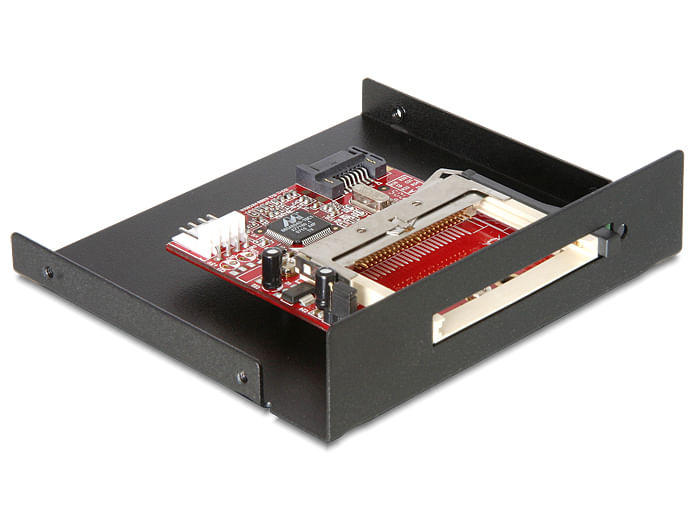 Delock Lettore di schede SATA da 35" per compact flash