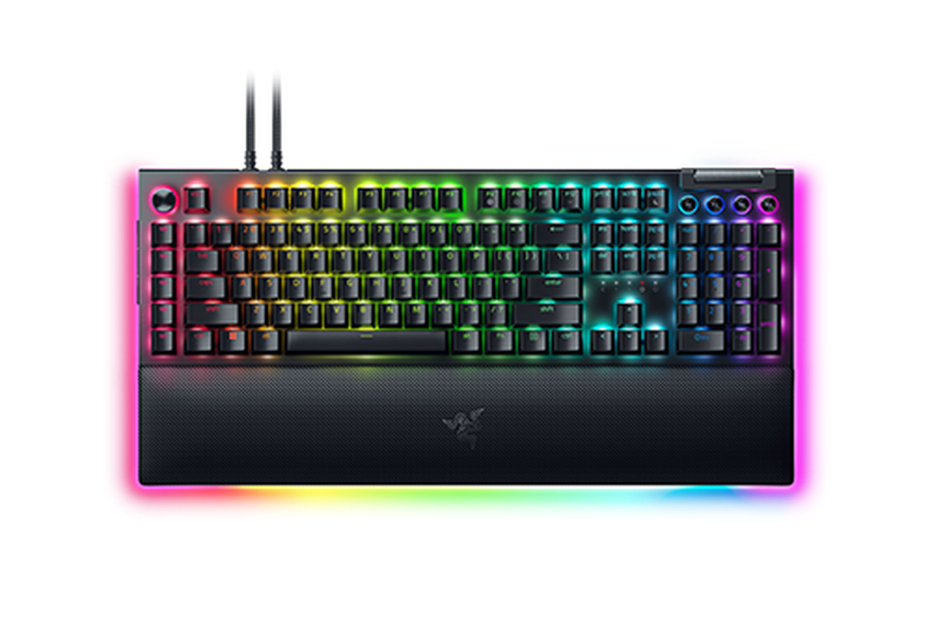 Razer Tastiera Razer Blackwidow V4 Pro (interruttore giallo meccanico USB layout tedesco RGB) Razer BlackWidow V4 Pro tastiera Gaming USB QWERTZ Tedes