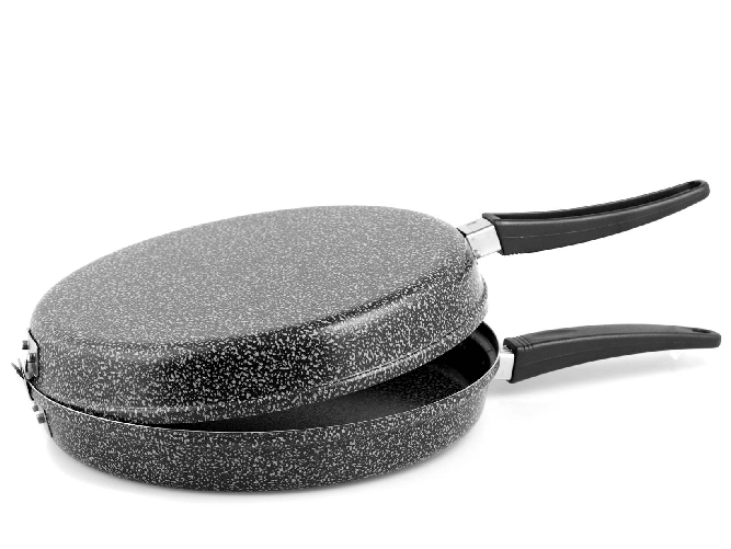 Girafrittata Antiaderente 'stone' Cm26 HOME in alluminio