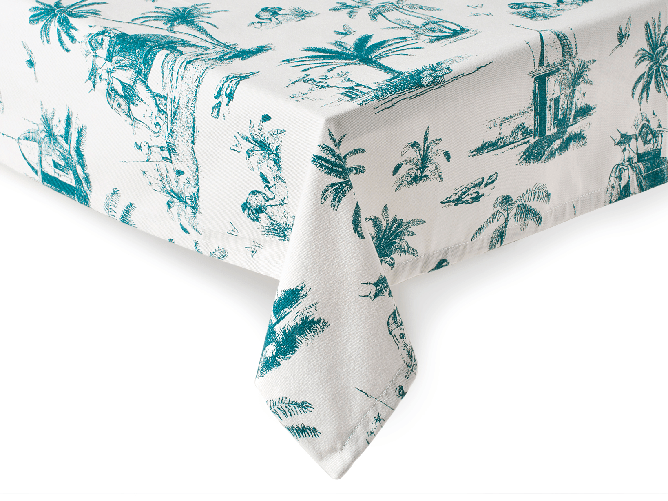 H&H Tovaglia Indian Summer Cotone/Poliestere Cm 140X180