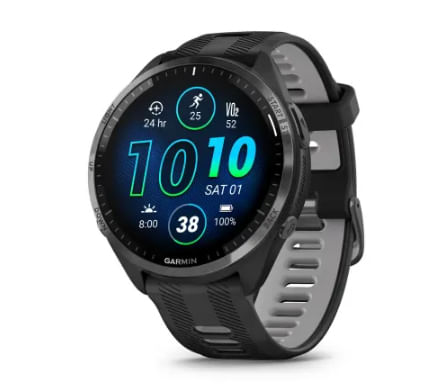 Garmin Forerunner 965 3,56 cm (1.4") AMOLED 47 mm Digitale 454 x 454 Pixel Touch screen Nero Wi-Fi GPS (satellitare)