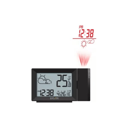 Explore Scientific RPW3001 Sveglia digitale Nero Explore Scientific Stazione Barometrica Nero