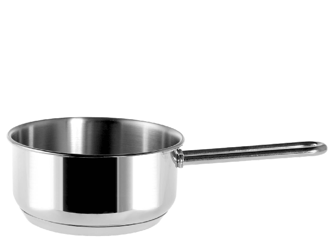 Casseruola Fonda Inox Officine Standard Sara 1 Manico 16 Grigio