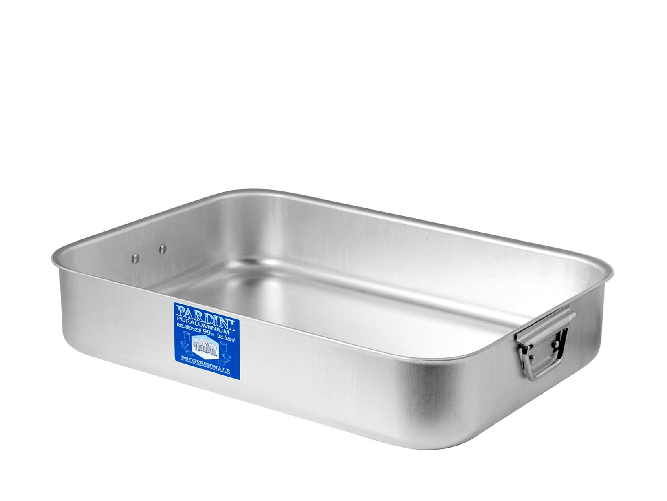Rosticcera marca Pardini in alluminio rettangolare Cm 35