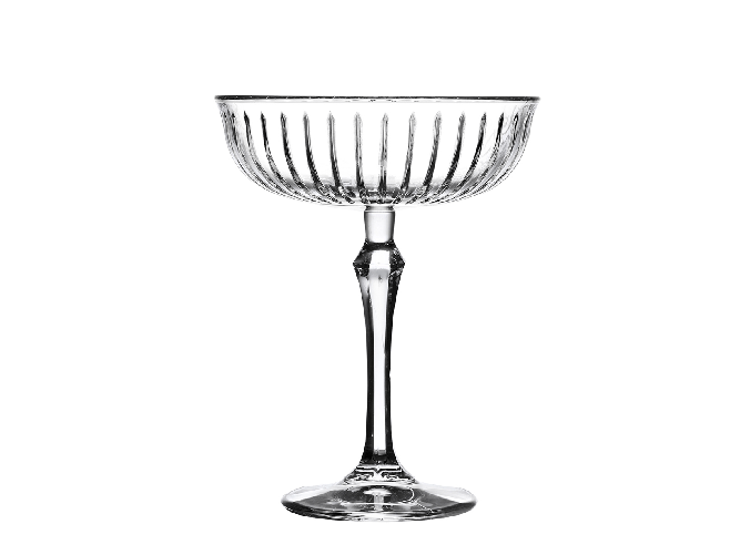 Pasabahce Confezione 4 coppe Joy champagne in vetro trasparente cl 24,5