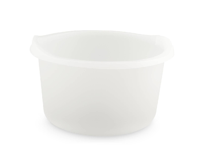 Bacinella Tonda Newstyle 15 Litri Bianco Gio Style