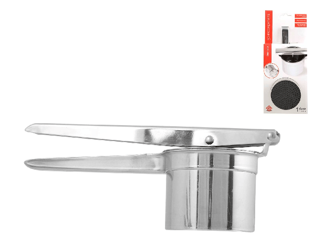 Schiacciapatate Inox Home Fasc Grigio 10x30x13 Cm