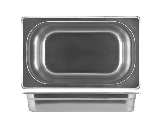 Contenitore Gastronorm Mori da cm 53x33x4 altezza inox ,
