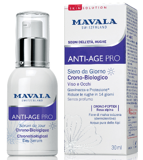 Mavala Viso Anti-Age Pro 30 Ml.Bio Siero Giorno 56003 Made In Svizzera