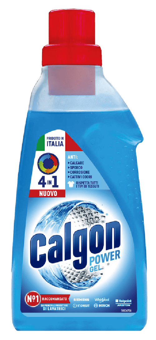 Calgon Anticalcare Gel Lavatrice 750 Ml. 4 In 1 Made In Italy