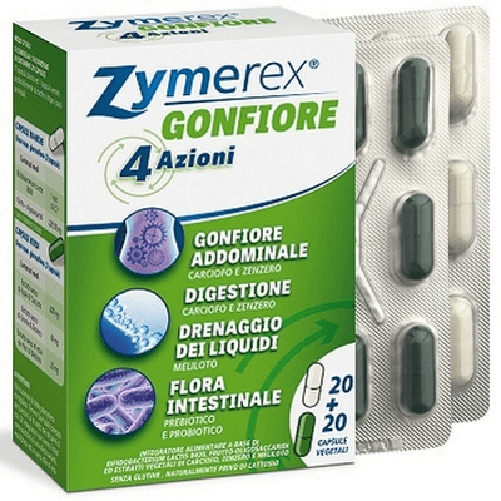 Zymerex Gonfiore Plus 4 Azioni Compresse 20g
