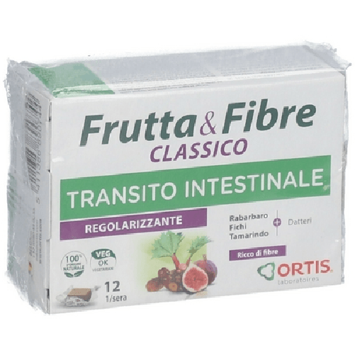 Frutta-Fibre 12 Cubetti 120g