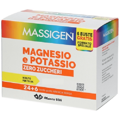 Massigen Zero Zuccheri Bustine 144g