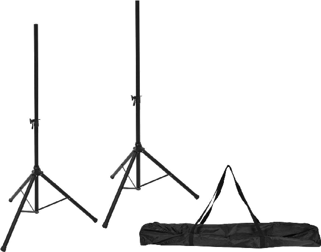 OMNITRONIC Set 2x M-3 Boxenhochstnder + Tragetasche (20000943)